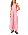 Free People Sparkling Moment Cotton Midi Sundress In Sugar Magnolia