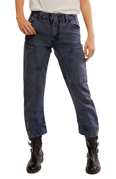 FREE PEOPLE FREE PEOPLE SUPERSONIC HIGH WAIST SLIM CROP JEANS 