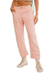 FREE PEOPLE FREE PEOPLE SUPERSONIC HIGH WAIST SLIM CROP JEANS