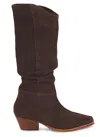 Free People Sway Low Slouch Boots In Brown