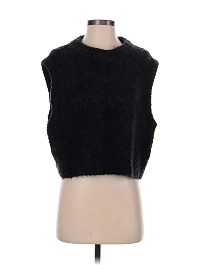 Pre-owned Free People Sweater Vest In Black