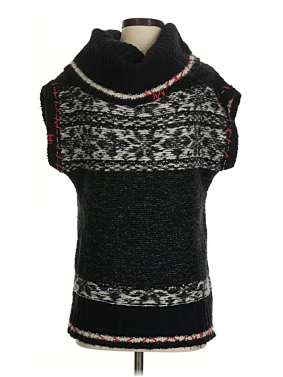 Pre-owned Free People Sweater Vest In Black