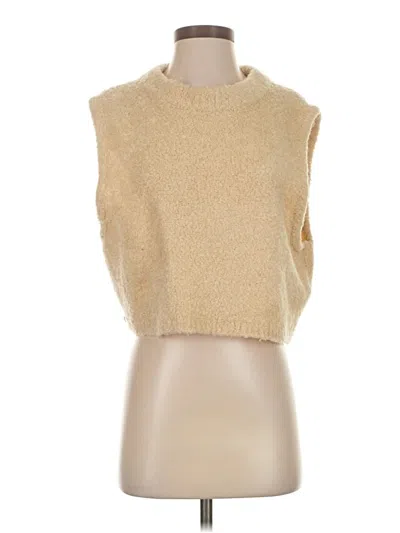 Pre-owned Free People Sweater Vest In Brown