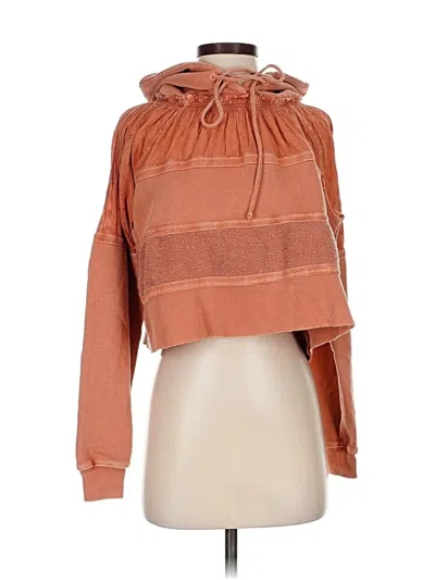 Pre-owned Free People Sweatshirt In Orange