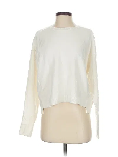 Pre-owned Free People Sweatshirt In White