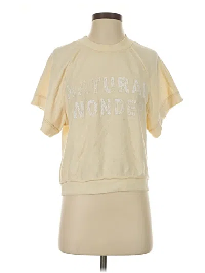 Pre-owned Free People Sweatshirt In Yellow