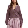 Free People Sweet Nothing Cotton Cardigan In Moonscape
