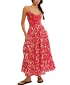Free People Sweet Nothings Floral Print Sleeveless Maxi Sundress In Multi
