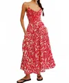 Free People Sweet Nothings Floral Print Sleeveless Maxi Sundress In Neutral