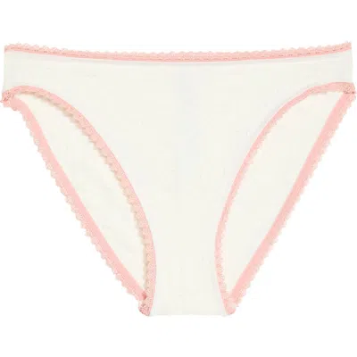 Free People Sweet Point Seamless Bikini In Pink