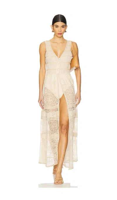Free People Sweet Saloon Sleeveless Maxi In Sweet Saloon Maxi