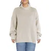 Free People Swim Too Deep Womens Ribbed Trim Turtleneck Sweater