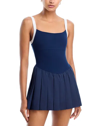 FREE PEOPLE SWING OF THINGS COLOR BLOCK DRESS