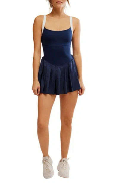 Free People Swing Of Things Mixed Media Tennis Dress