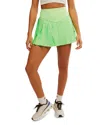 Free People Swing Of Things Skort In Lime