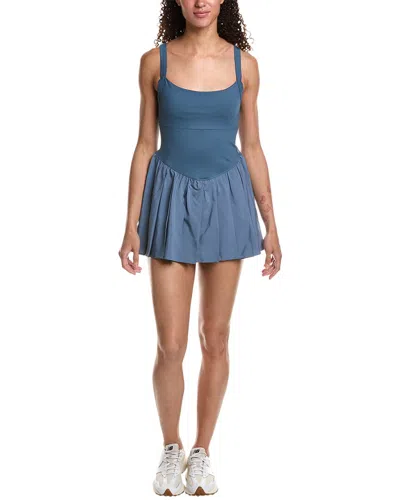 Free People Swing Of Things Skortsie In Blue