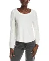 Free People Swinging Cable Cuff Sweater In Ivory Combo In White