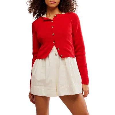 FREE PEOPLE FREE PEOPLE SYDNEY BOXY CROP CARDIGAN