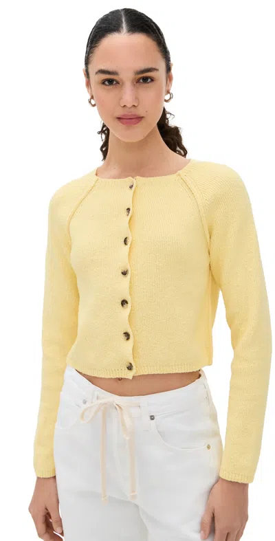 FREE PEOPLE SYDNEY SHRUNKEN CARDI SUNSHINE TIME