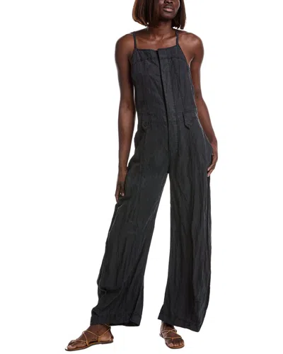 Free People Sylvia Barrel Overall In Black