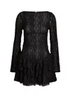 Free People Tabby Lace Midi Dress In Black