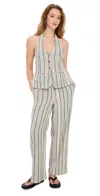 Free People X Free-est Take Me To Paris Striped Set In Rocky Stripe