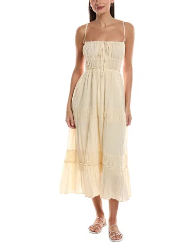 Free People Taking Sides Maxi Dress In Neutral