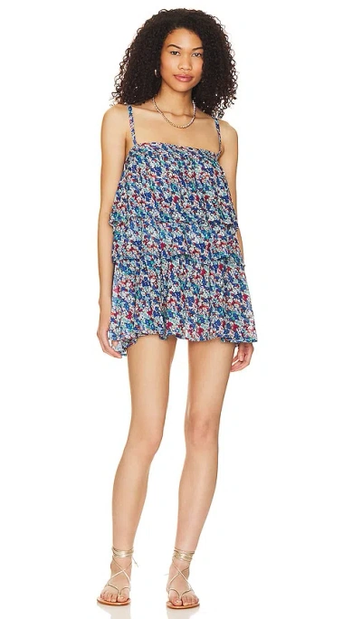 Free People Talia Tunic In Blue