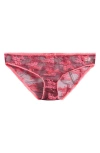 Free People Talk About It Bikini Briefs In Pink