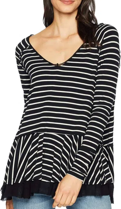 Free People Tangerine T-shirt In Black
