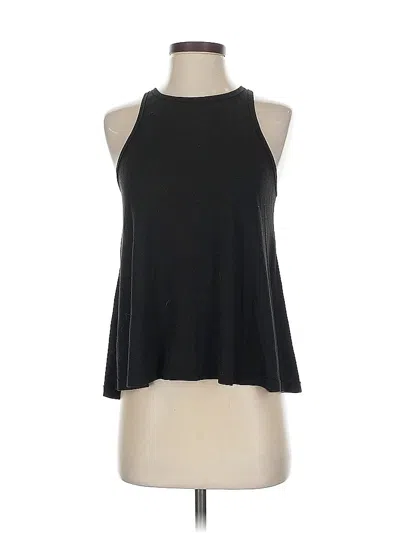 Pre-owned Free People Tank Top Black Halter Neckline Tops
