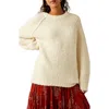 Free People Teddy Sweater Tunic In Sugar Swirl In Sugar Swirl