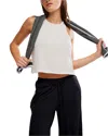 Free People Tempo Flash Finish Tank Top In White