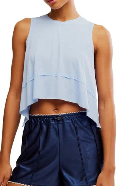 Free People Tempo Tank Top In Blue