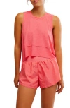 Free People Tempo Tank Top In Red