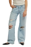 Free People Tennessee Boyfriend Jeans In Blue