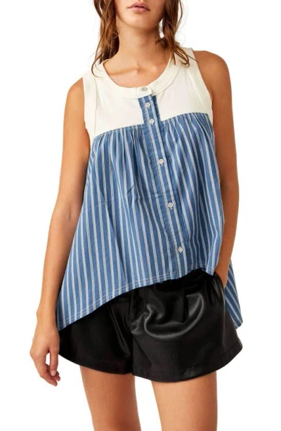 Free People The Only One Asymmetric Tank In Tofu Combo