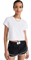 Free People The Perfect Tee White In White
