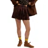 Free People Third Charm Miniskirt In Brown