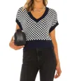Free People Through The Motions Sweater In Sapphire Sage In Multi