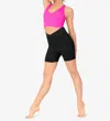 Free People Throw Crossover Bike Short In Black In Black