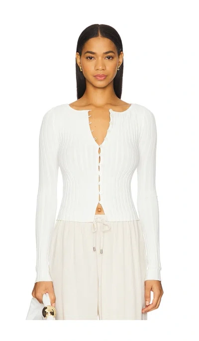 Free People Tilly Long Sleeve In 象牙白