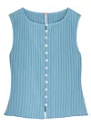 Free People Tilly Ribbed Stretch-cotton Tank