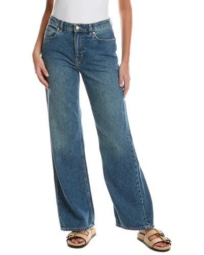Free People Tinsley Baggy High-rise Blue Jean