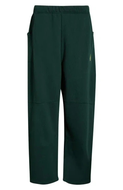 Free People Top Score Cotton Pants In Green