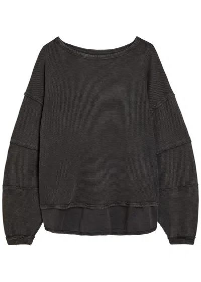 FREE PEOPLE FREE PEOPLE TOTAL ECLIPSE RIBBED COTTON T-SHIRT