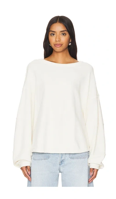 Free People X We The Free Total Eclipse Tee In Ivory