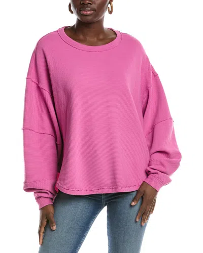 Free People Total Eclipse T-shirt In Pink