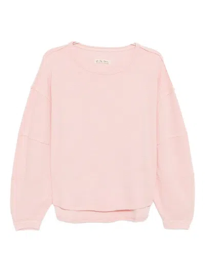 Free People Total Eclipse Top In Pink