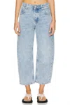 Free People Trance Dropped Boyfriend Jeans In Sweet Dreams In Blue